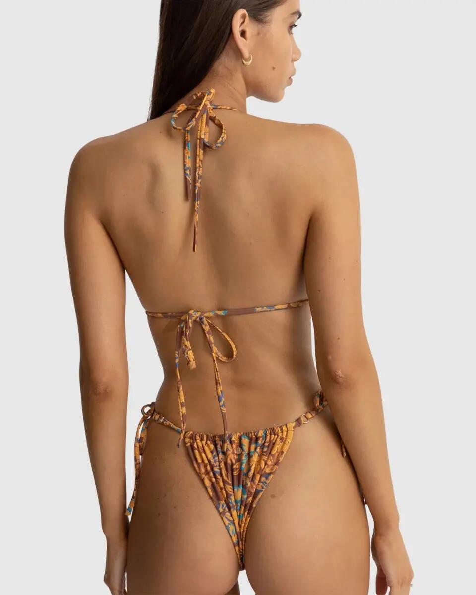 Oasis Floral - Haut De Maillot Femme 3/4