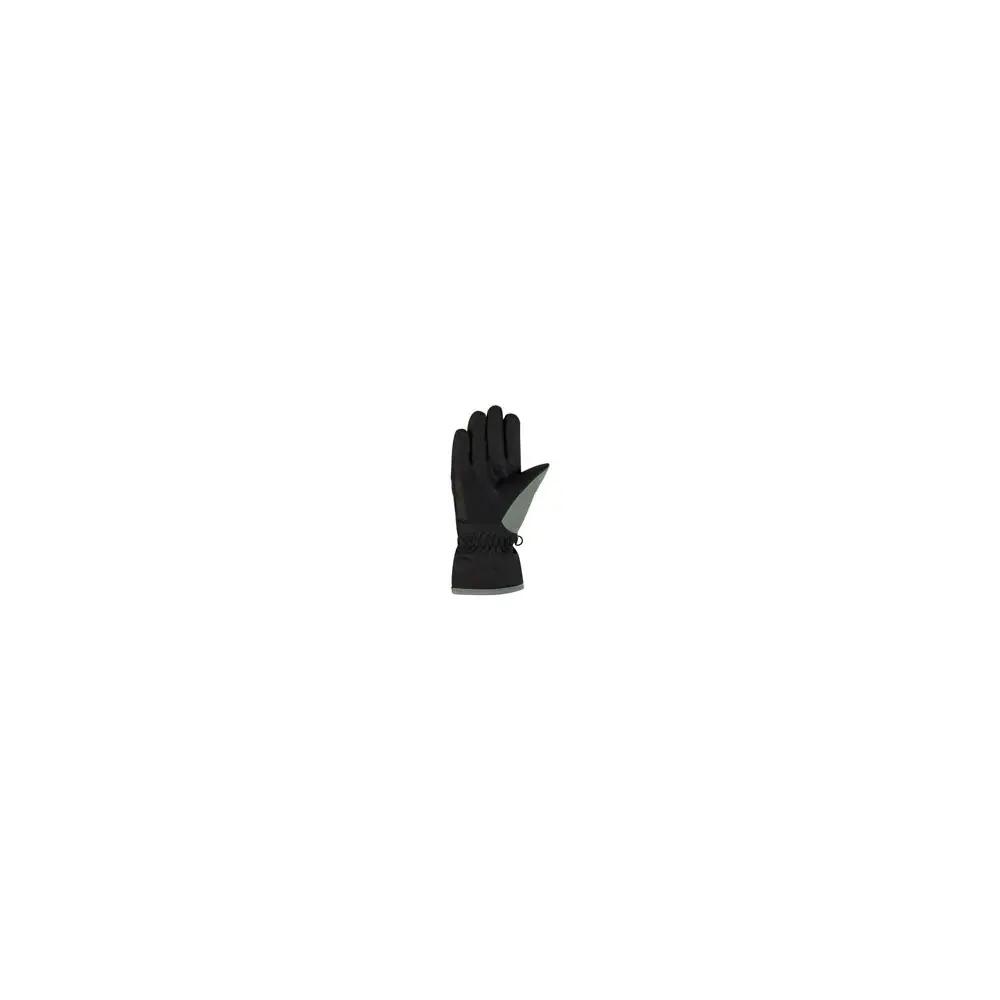 ZIENER gants de ski Junior LANDO - BLACK LIME GREEN 2/3