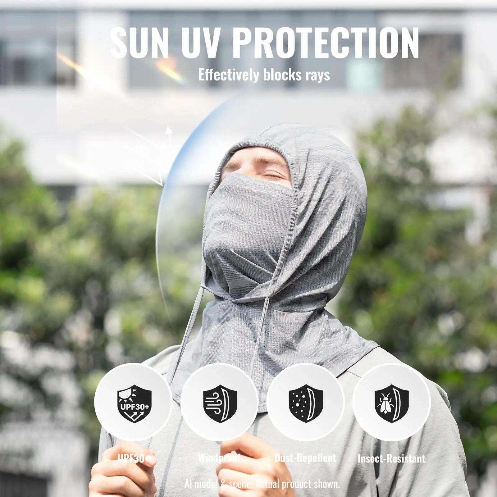 Sommer-Balaclava UPF 30+ atmungsaktiv 7/7