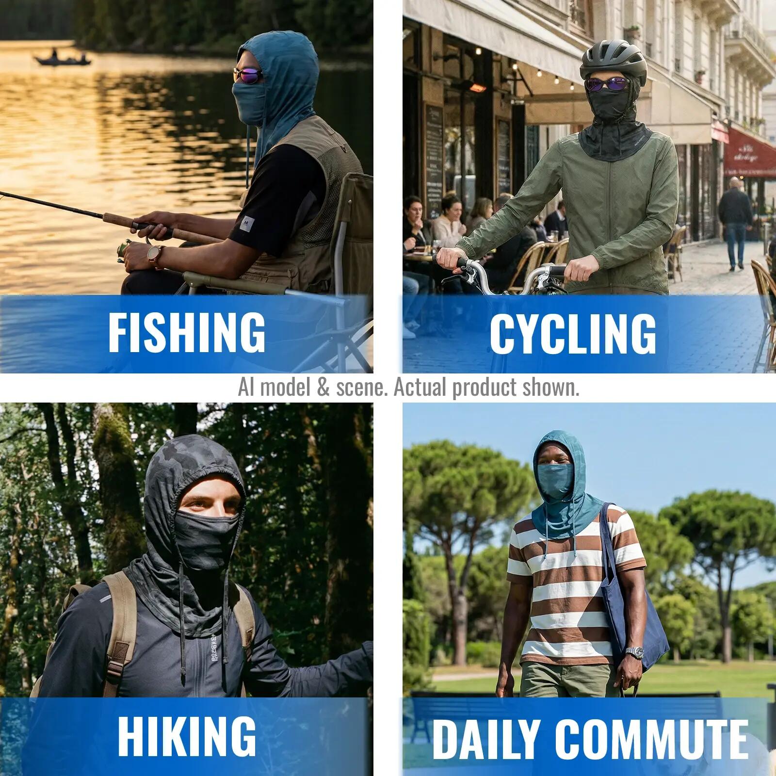 Sommer-Balaclava UPF 30+ atmungsaktiv 6/7