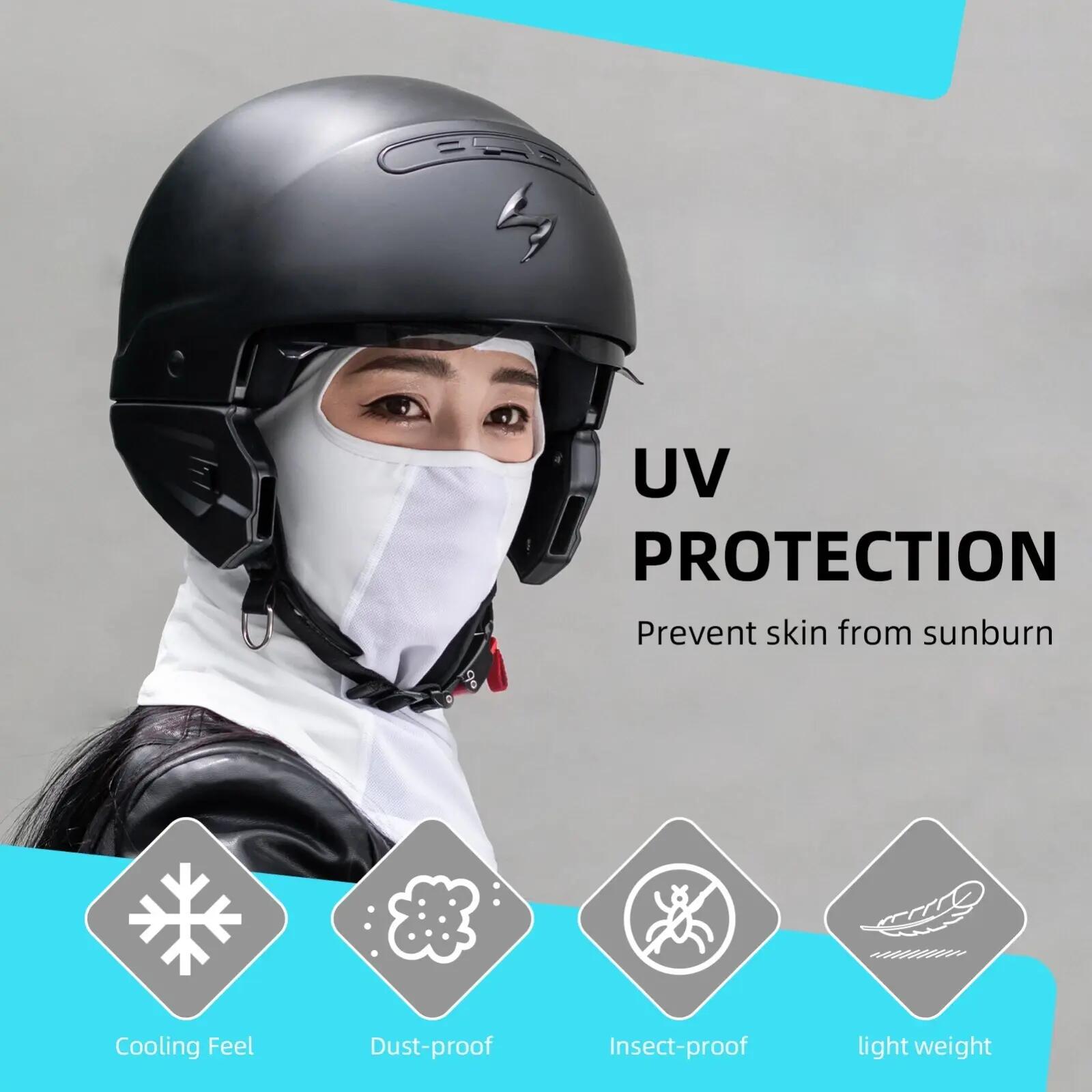 Sommer-Balaclava UPF 40+ atmungsaktiv – multifunktional 5/8