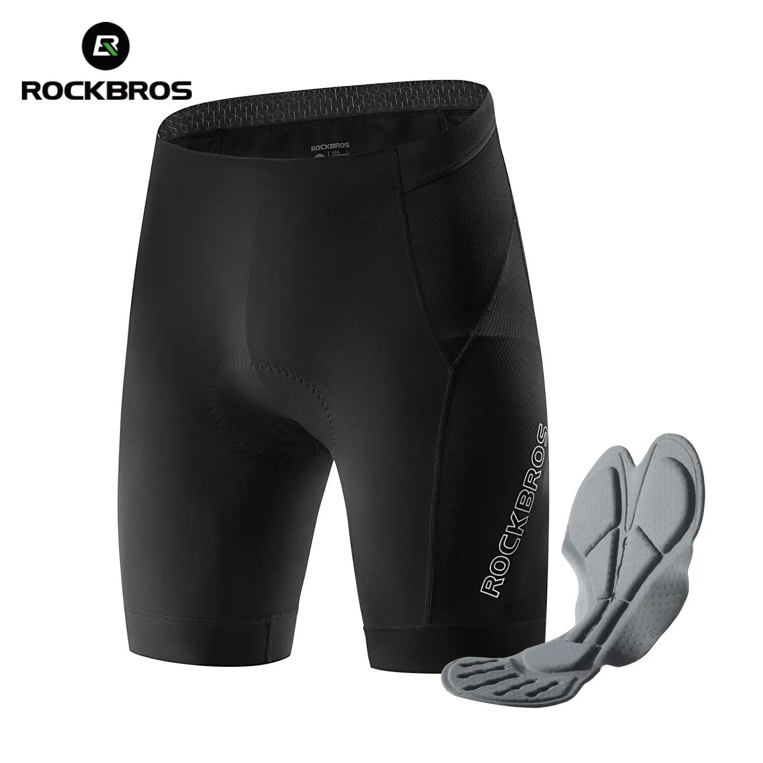 Calções de ciclismo com forro 3D e bolsos laterais ROCKBROS 1/3