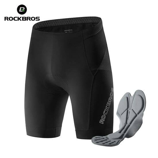 Pantaloncini da ciclismo con fondello 3D e tasche laterali ROCKBROS