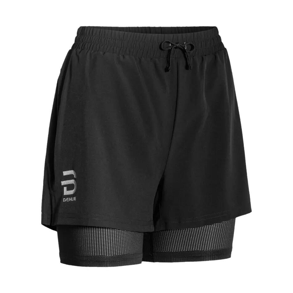 Short 2 en 1 femme Daehlie Sportswear Run 1/3