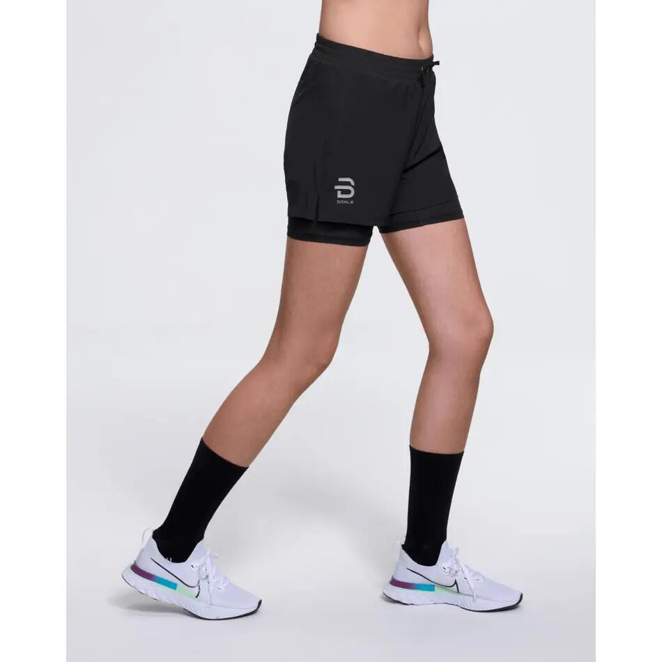 Short 2 en 1 femme Daehlie Sportswear Run 3/3