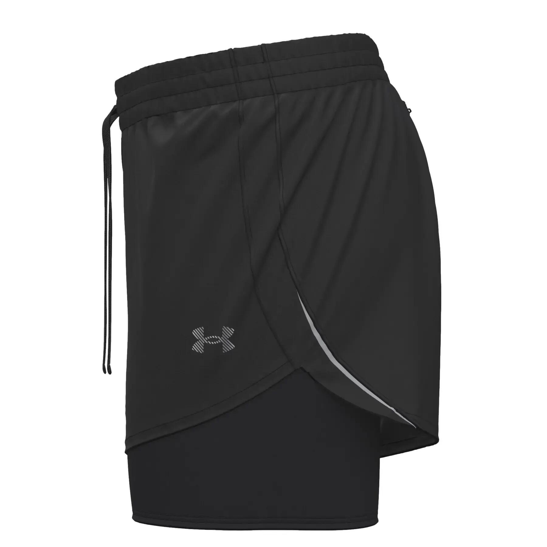 Damskie szorty 2 w 1 Under Armour Velociti Pro 3/4