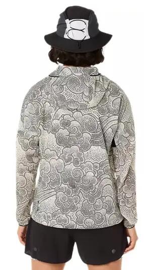 Giacca antivento da running donna ASICS L.S. 3/4
