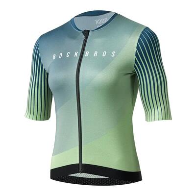 Ademend fietsshirt met korte mouwen voor dames rockbros