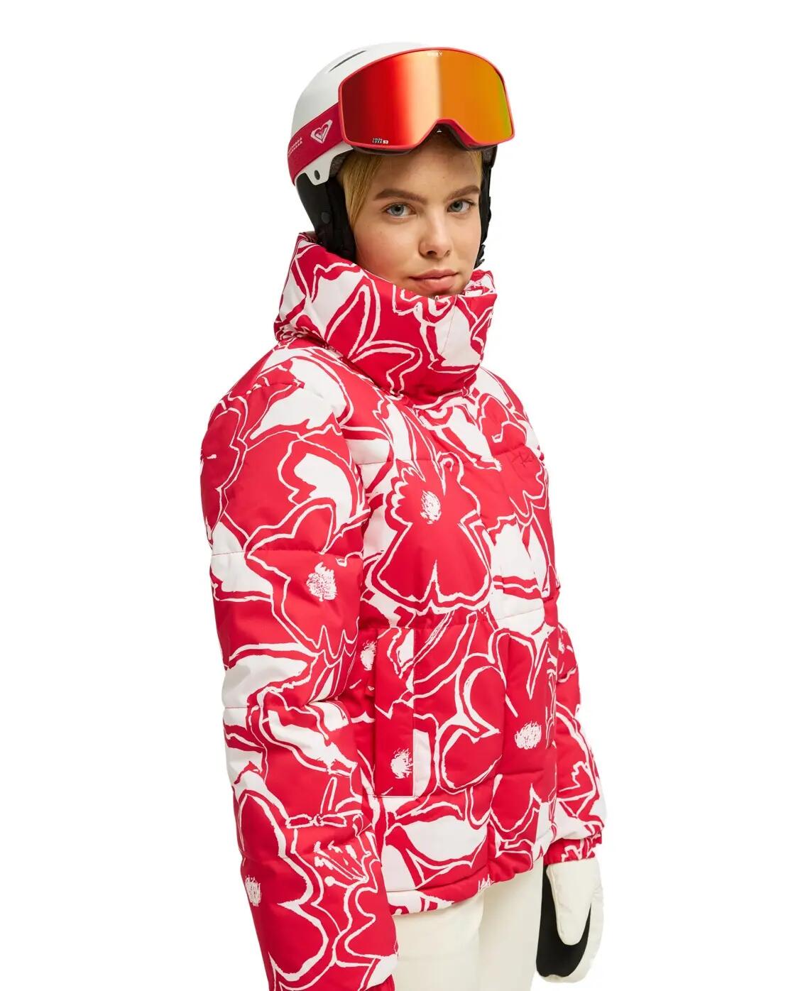 Funktionelle Snow-Jacke SNOW WINTER REBEL Rot Dames 3/4