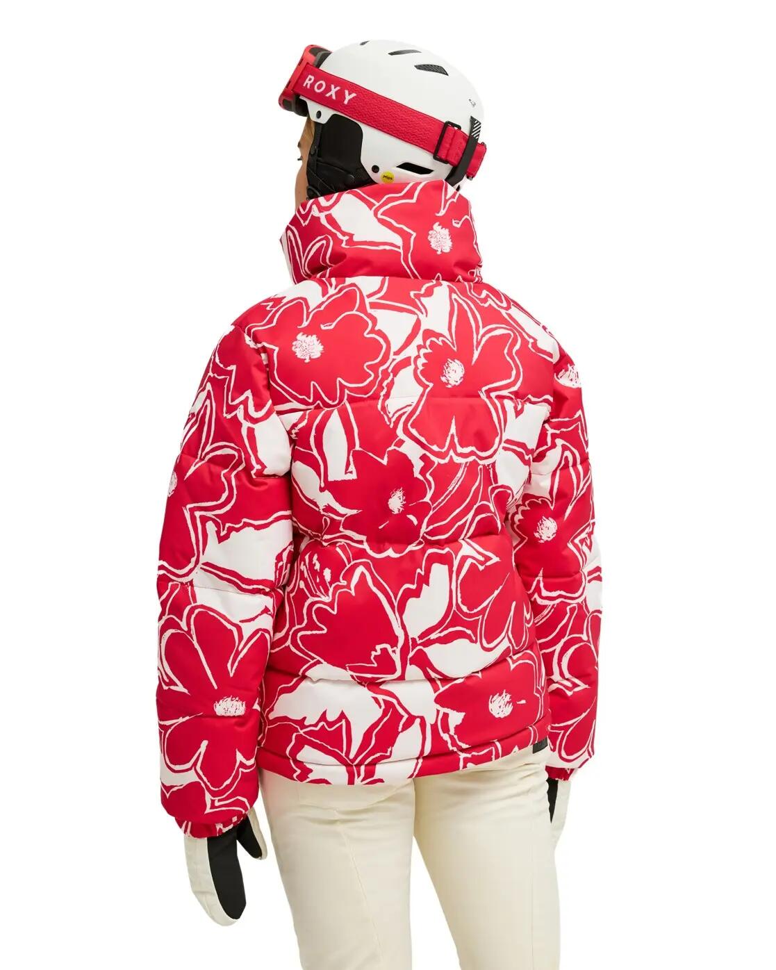 Funktionelle Snow-Jacke SNOW WINTER REBEL Rot Dames 2/4