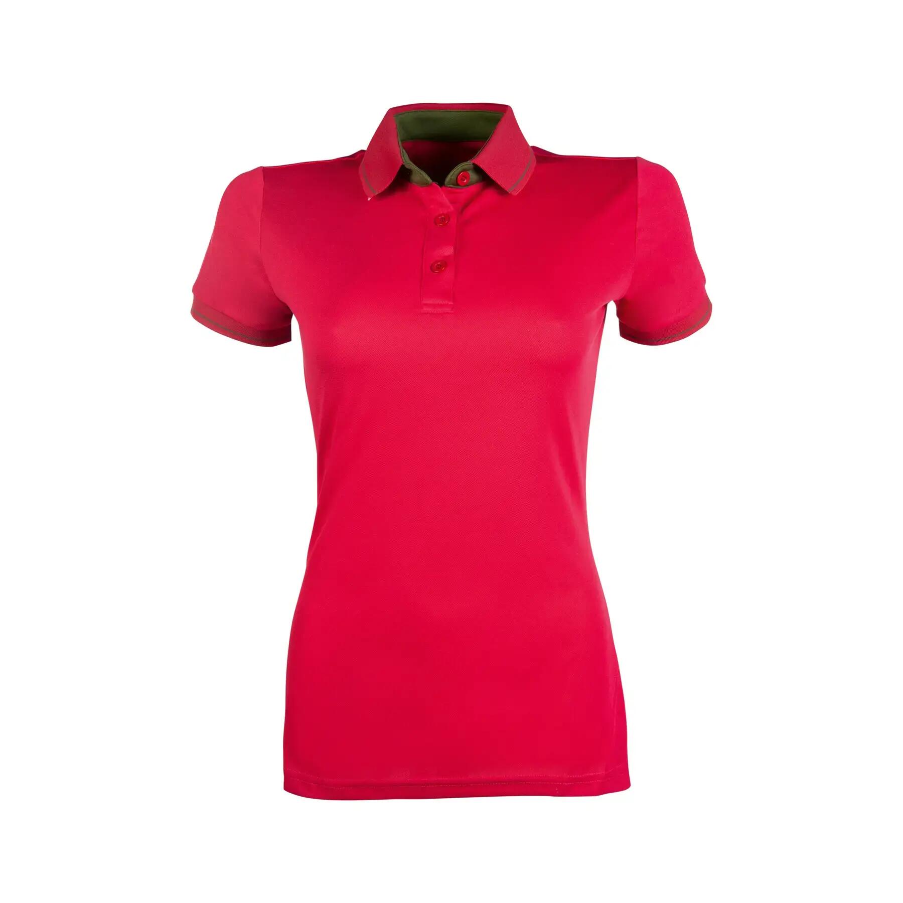 Polo d'équitation fille HKM Classico 1/2