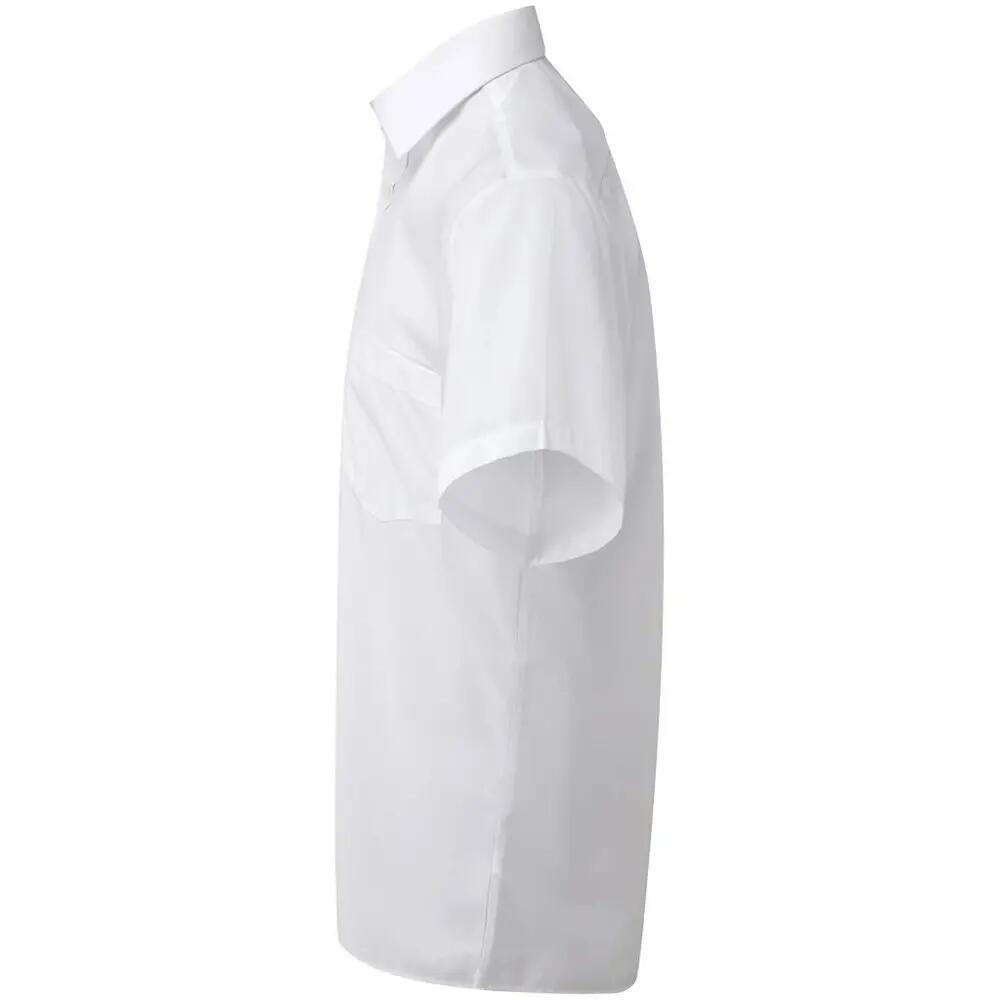 Camicia Maniche Corte Uomo Premier Poplin Bianco 3/4