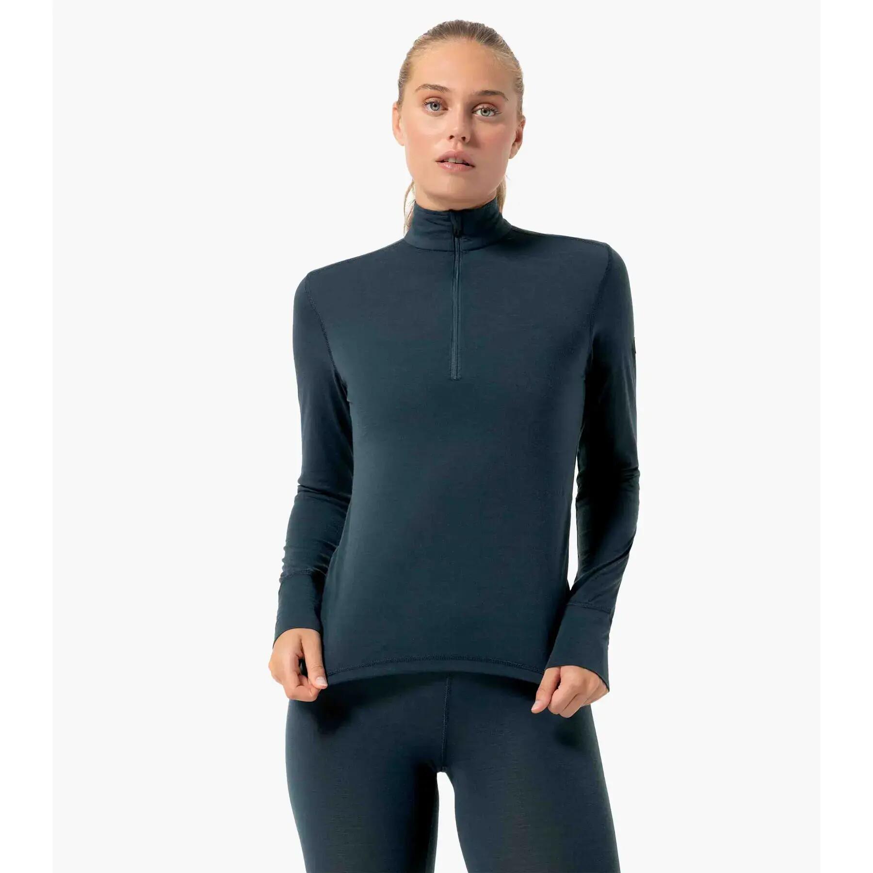 Polaire 1/4 zip femme super.natural Tundra175 2/4
