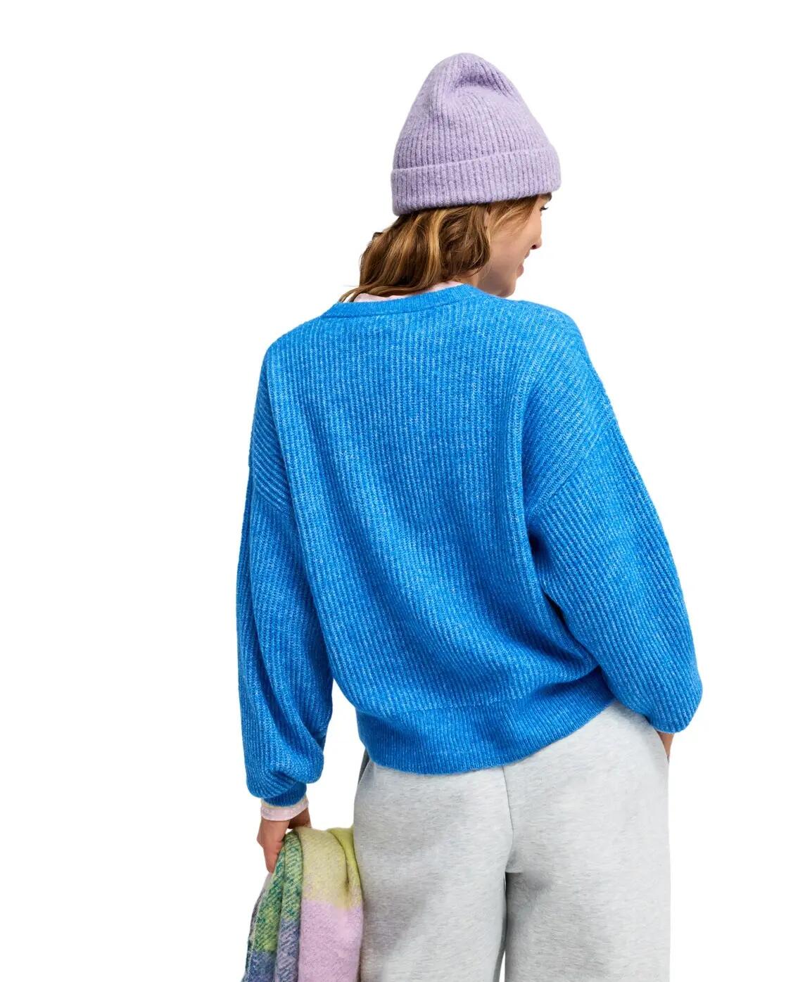 Pullover LOOMED HORIZON Blau Dames 2/4