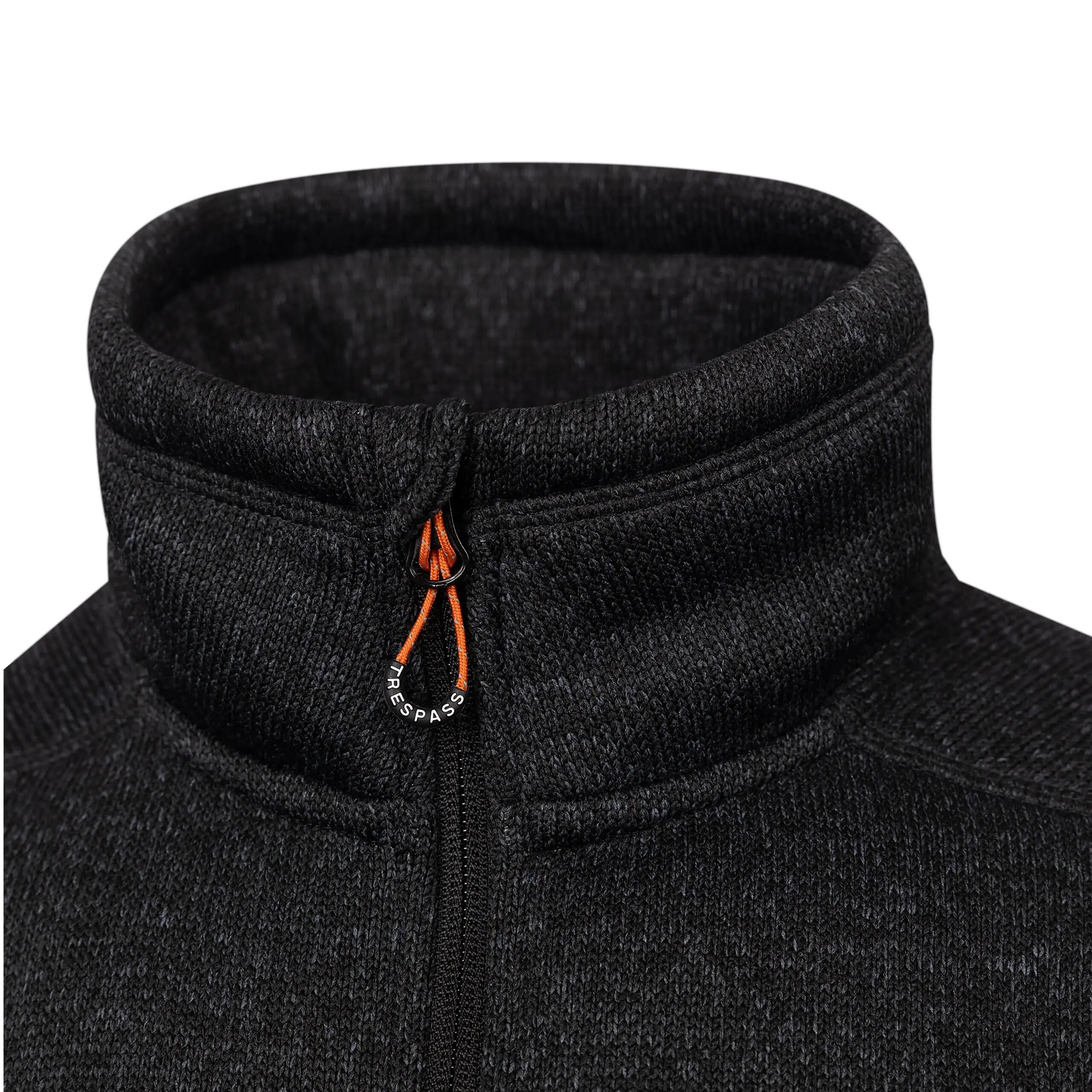 Mens Full Front Zip With Chin Guard Fleece Jacket- Bramall 3/5