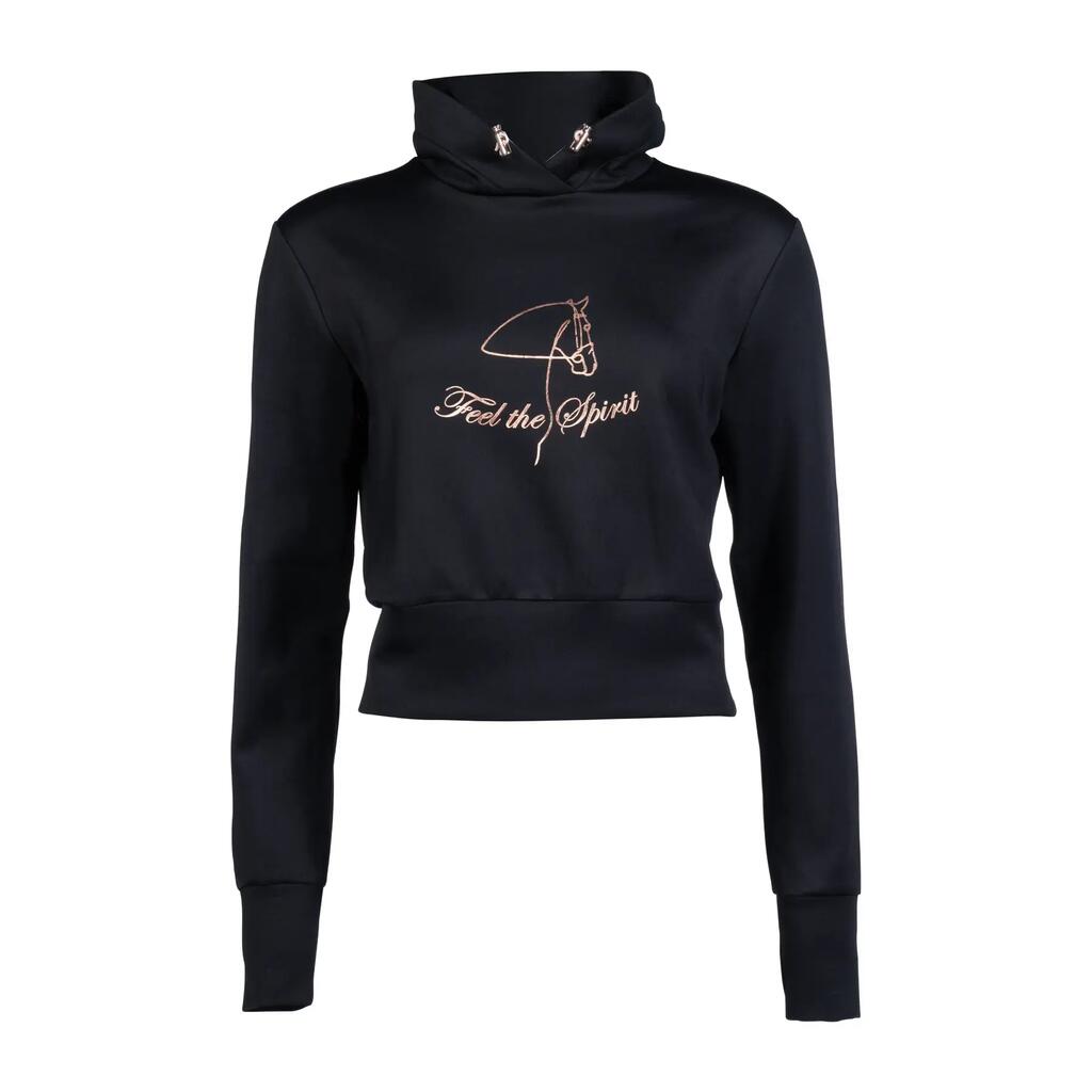 Women's hooded sweatshirt HKM Equestrian Rosegold Style