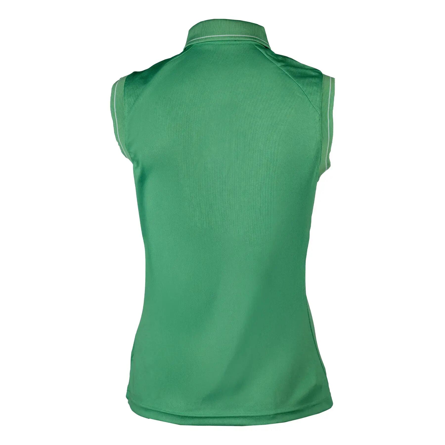 Polo d'équitation sans manches femme HKM Catherine 2/3