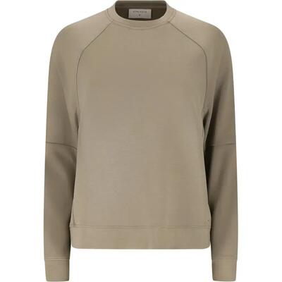 Dames sweatshirt met ronde hals athlecia jacey