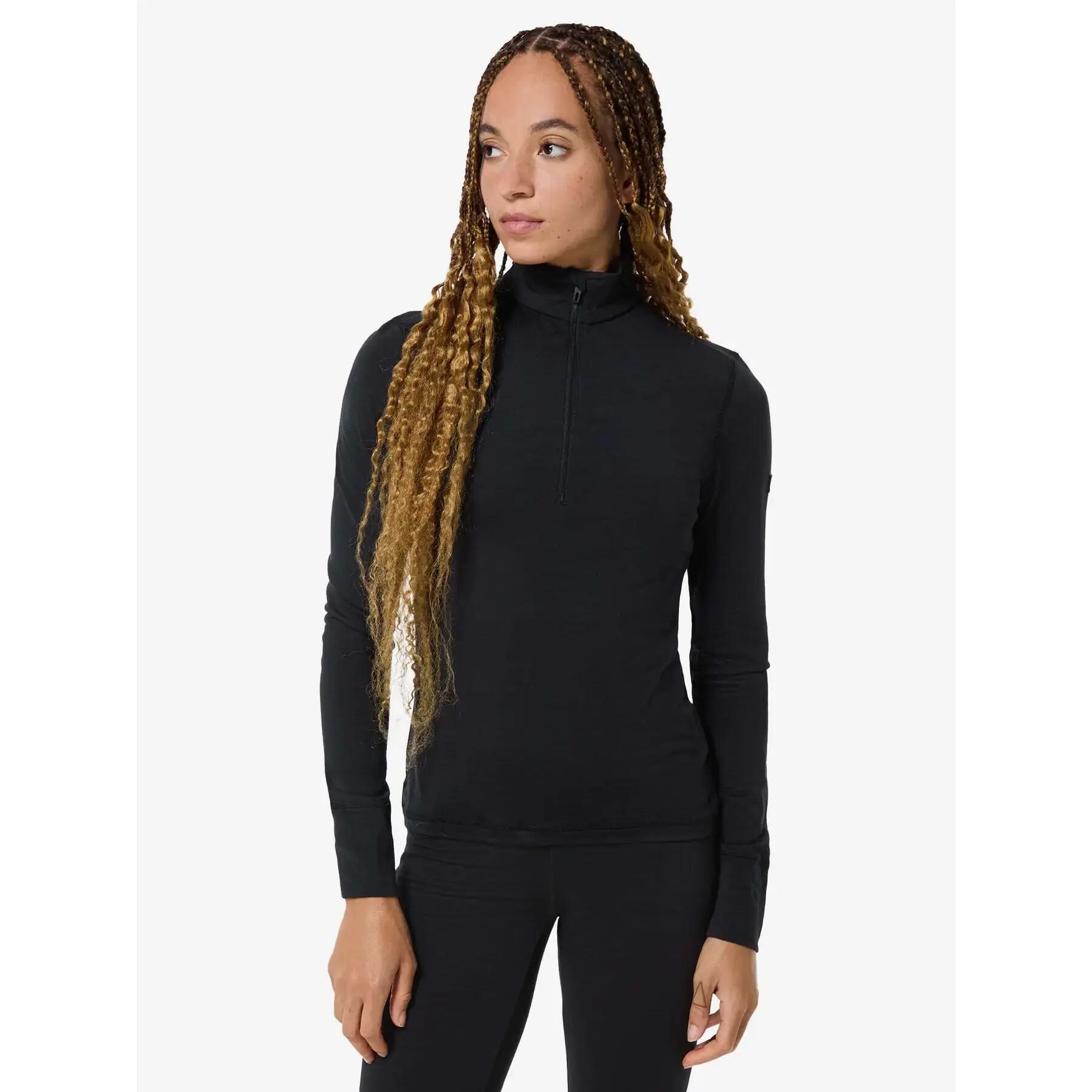 Sous maillot manches longues 1/4 zip femme super.natural Arctic230 2/5