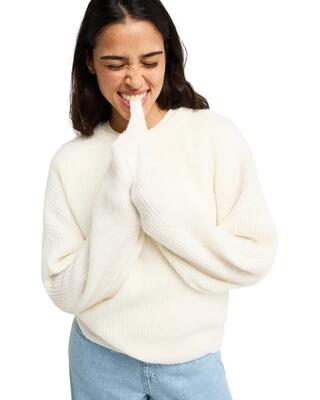 Pullover loomed horizon gelb dames