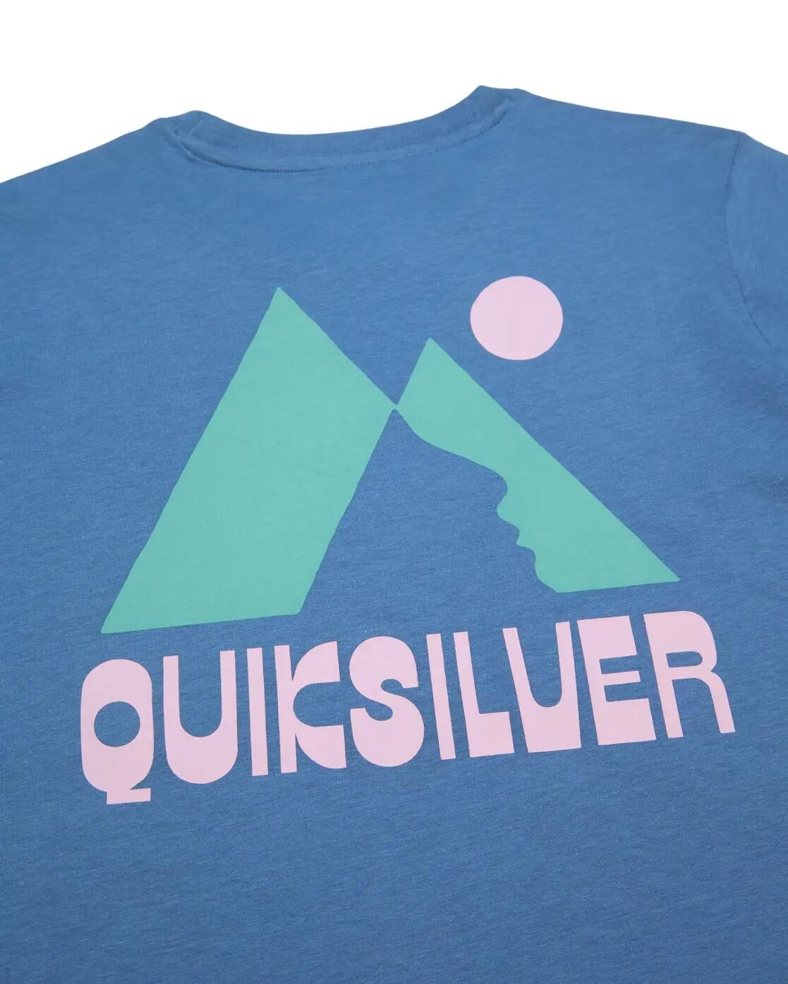 T-Shirt manches courtes PEAK Bleu Garçon 4/4