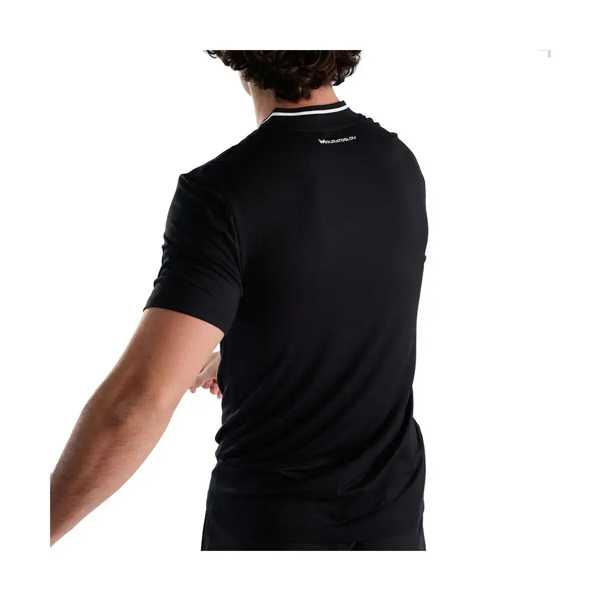 Polo à col mandarine femme Mouratoglou Apparel 3/4