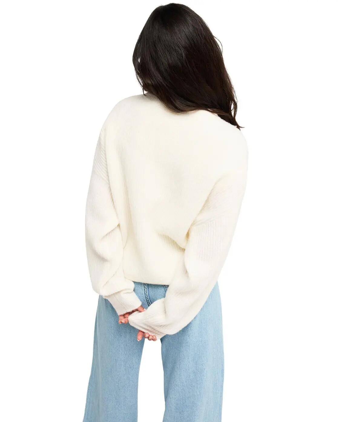 Pullover LOOMED HORIZON Weiss Dames 2/4