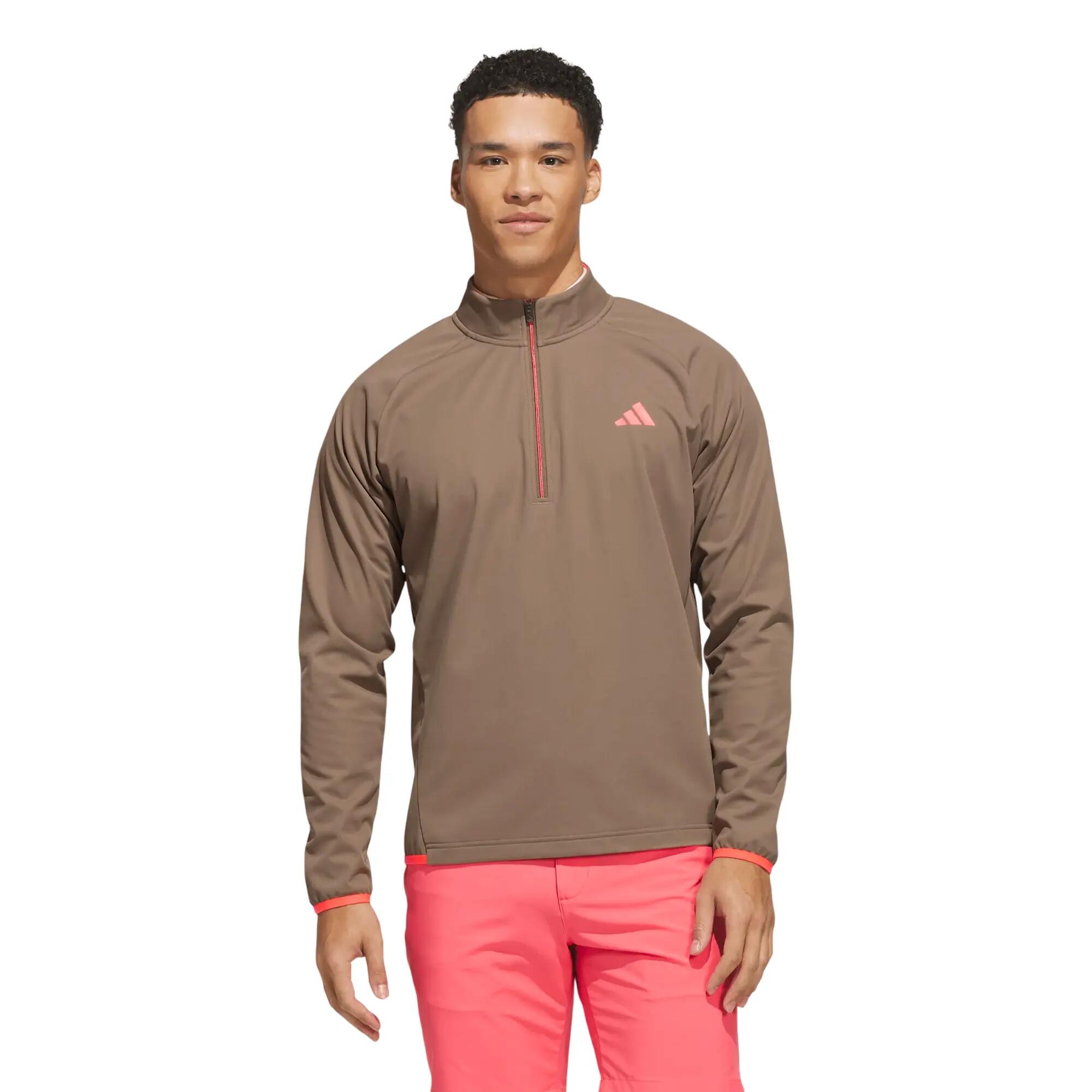 Sweat de Golf Homme Adidas Ultimate365 Wind Quarter-Zip 3/4
