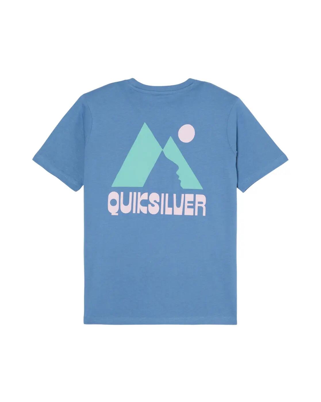 T-Shirt manches courtes PEAK Bleu Garçon 2/4