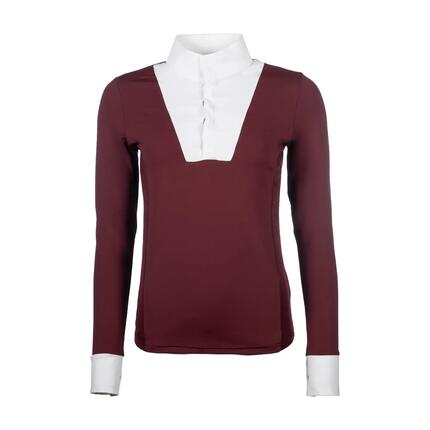 Polo de concours manches longues femme HKM Virginia