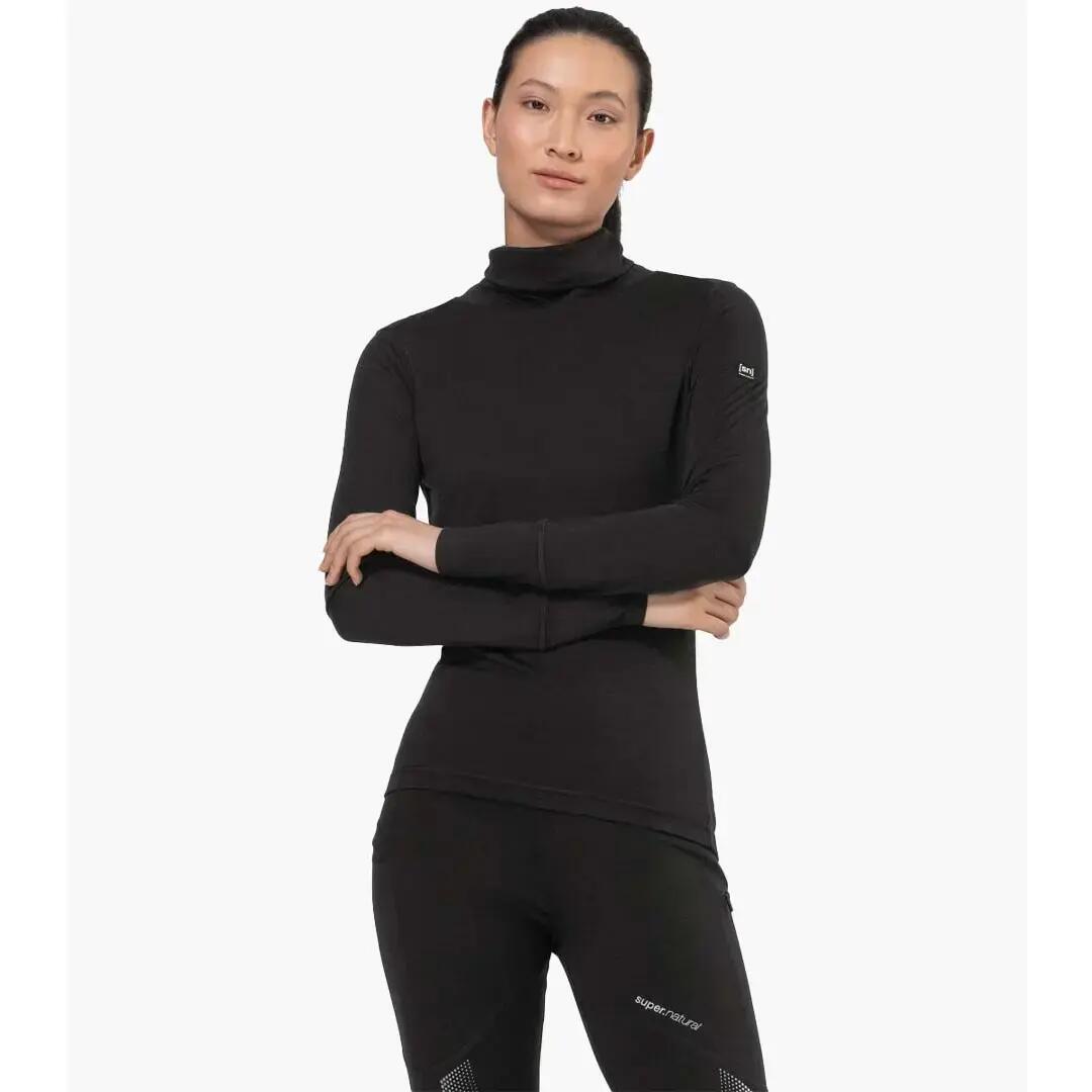 Sous maillot col roulé femme super.natural Skiing 2/2