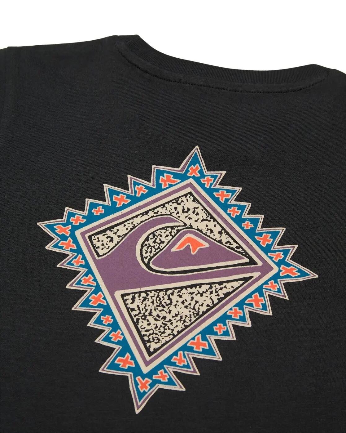 Camiseta de manga corta QUIK LANTERN Negro Niño 4/4