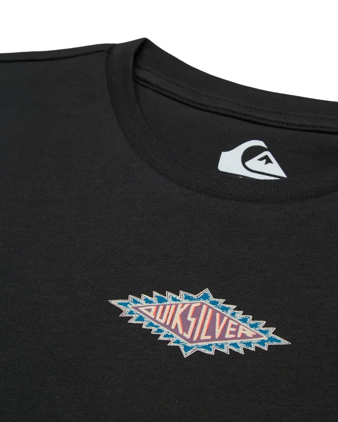 Camiseta de manga corta QUIK LANTERN Negro Niño 3/4