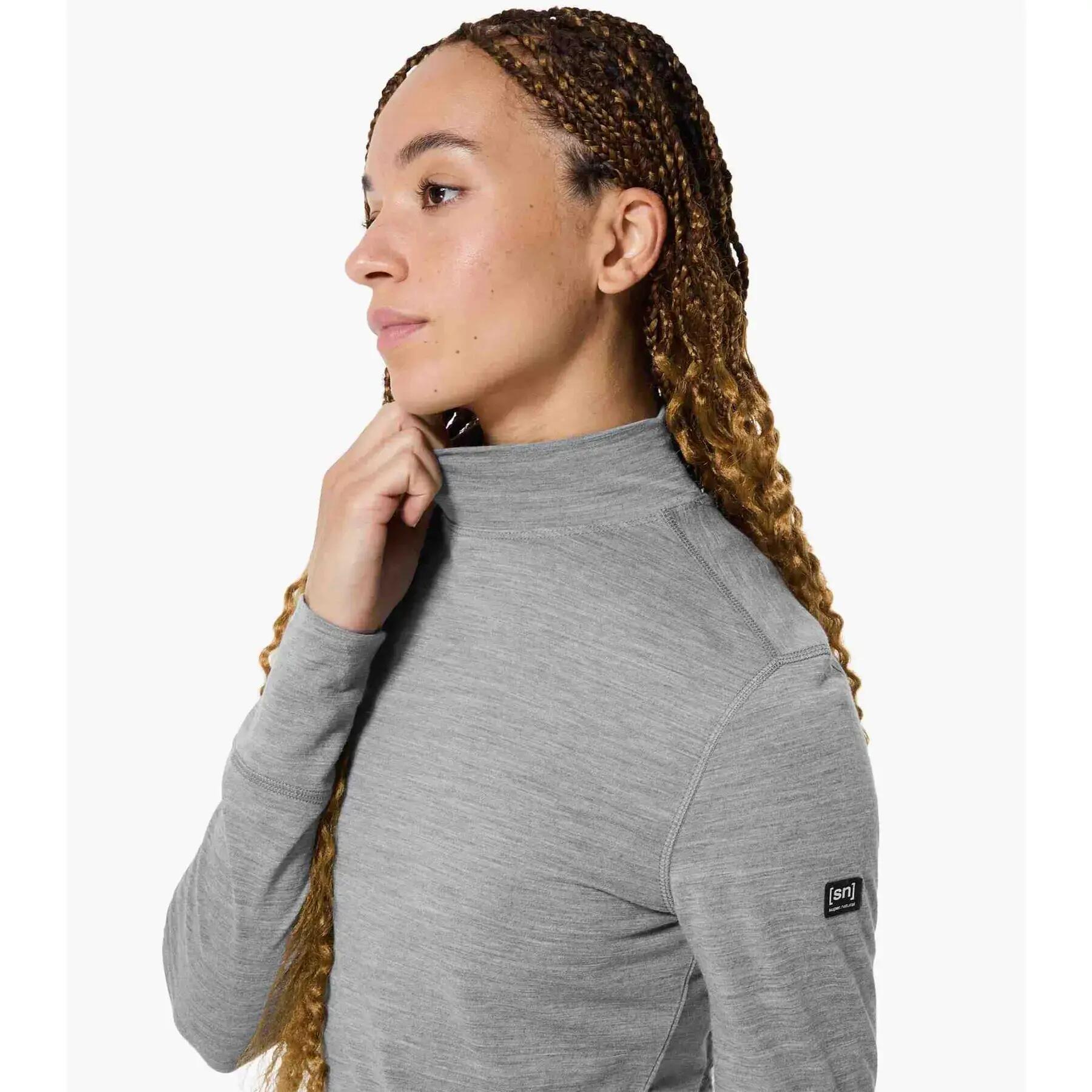 Polaire col roulé femme super.natural Tundra175 4/4