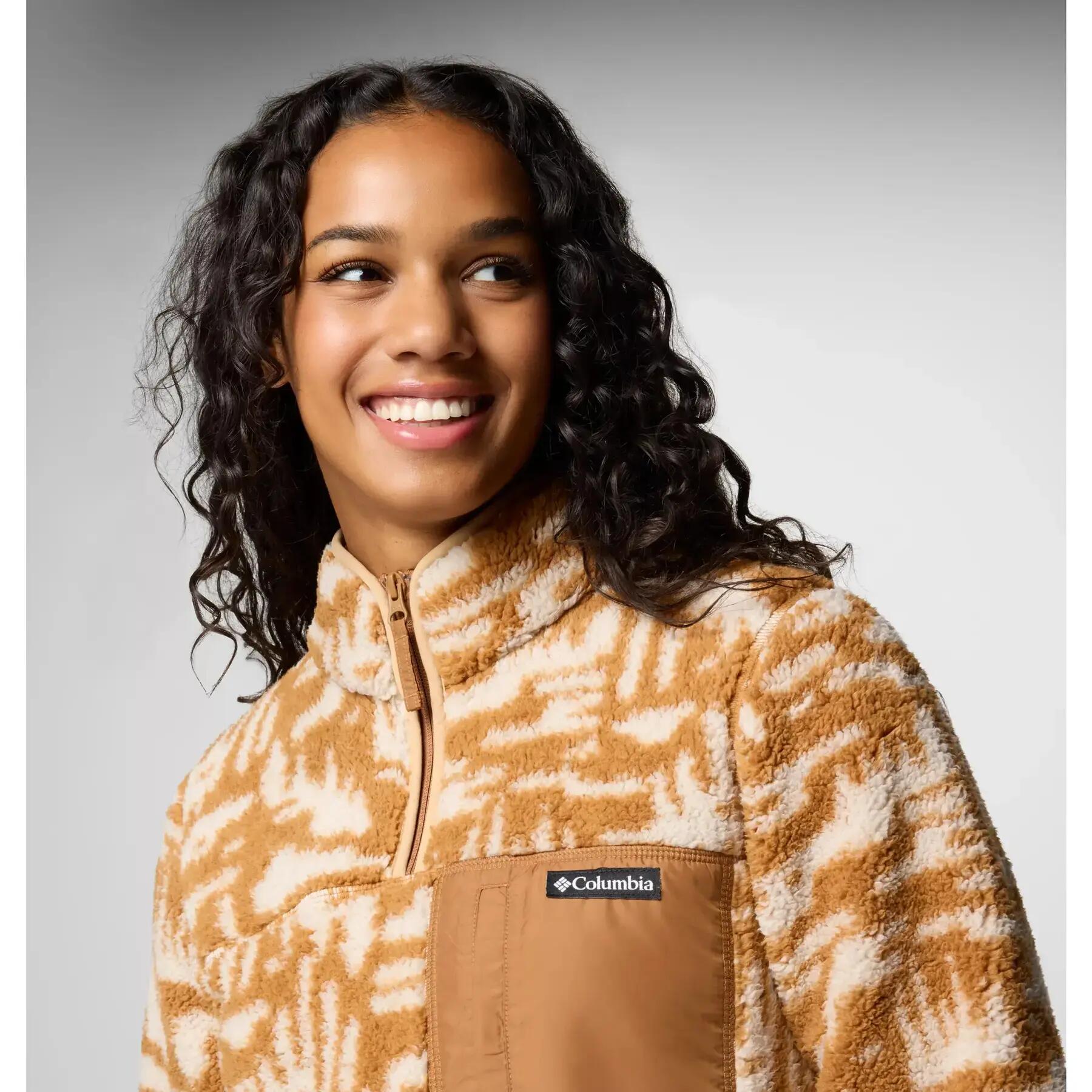 Fleece 1/4 Reißverschluss Damen Columbia West Bend II 5/5
