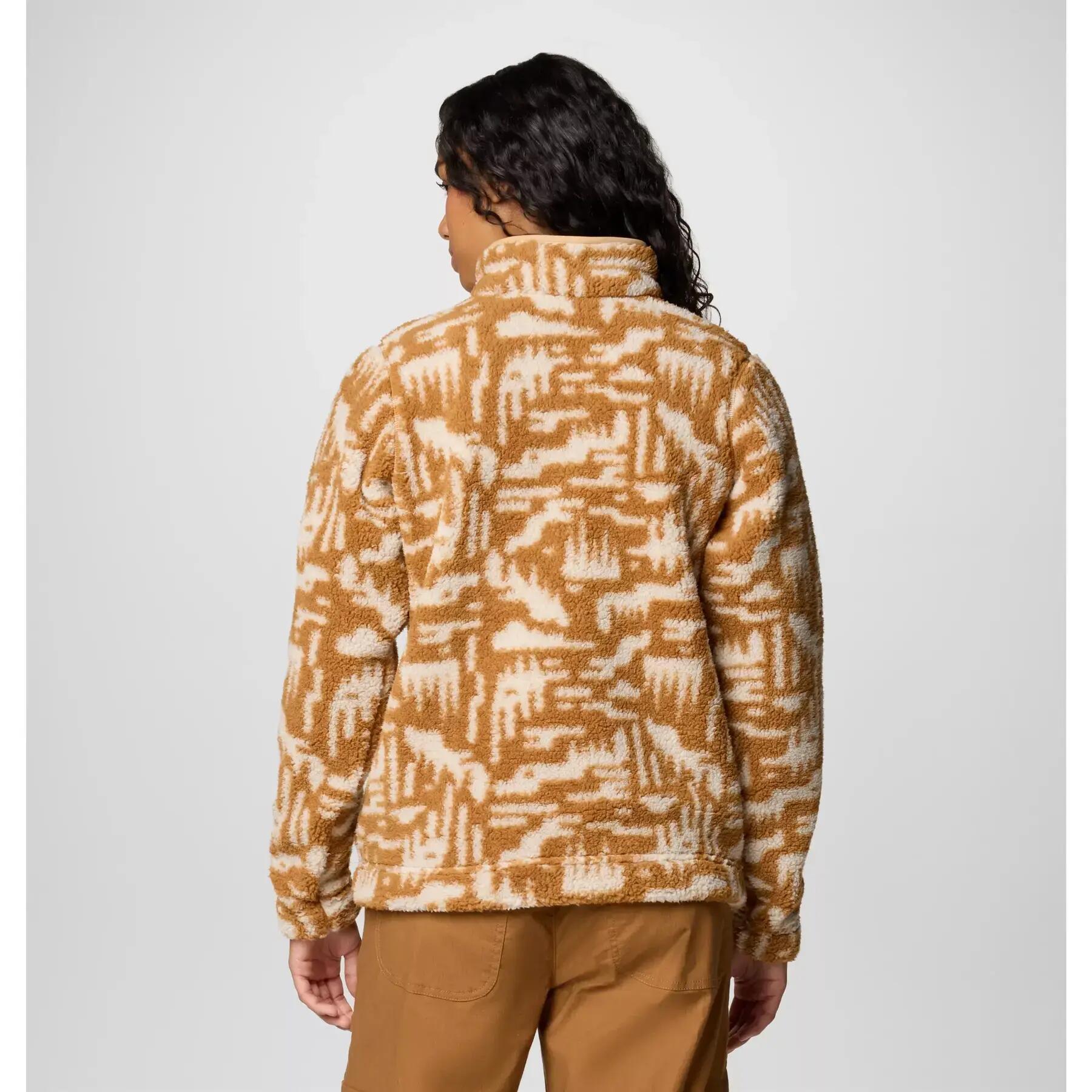 Fleece 1/4 Reißverschluss Damen Columbia West Bend II 3/5