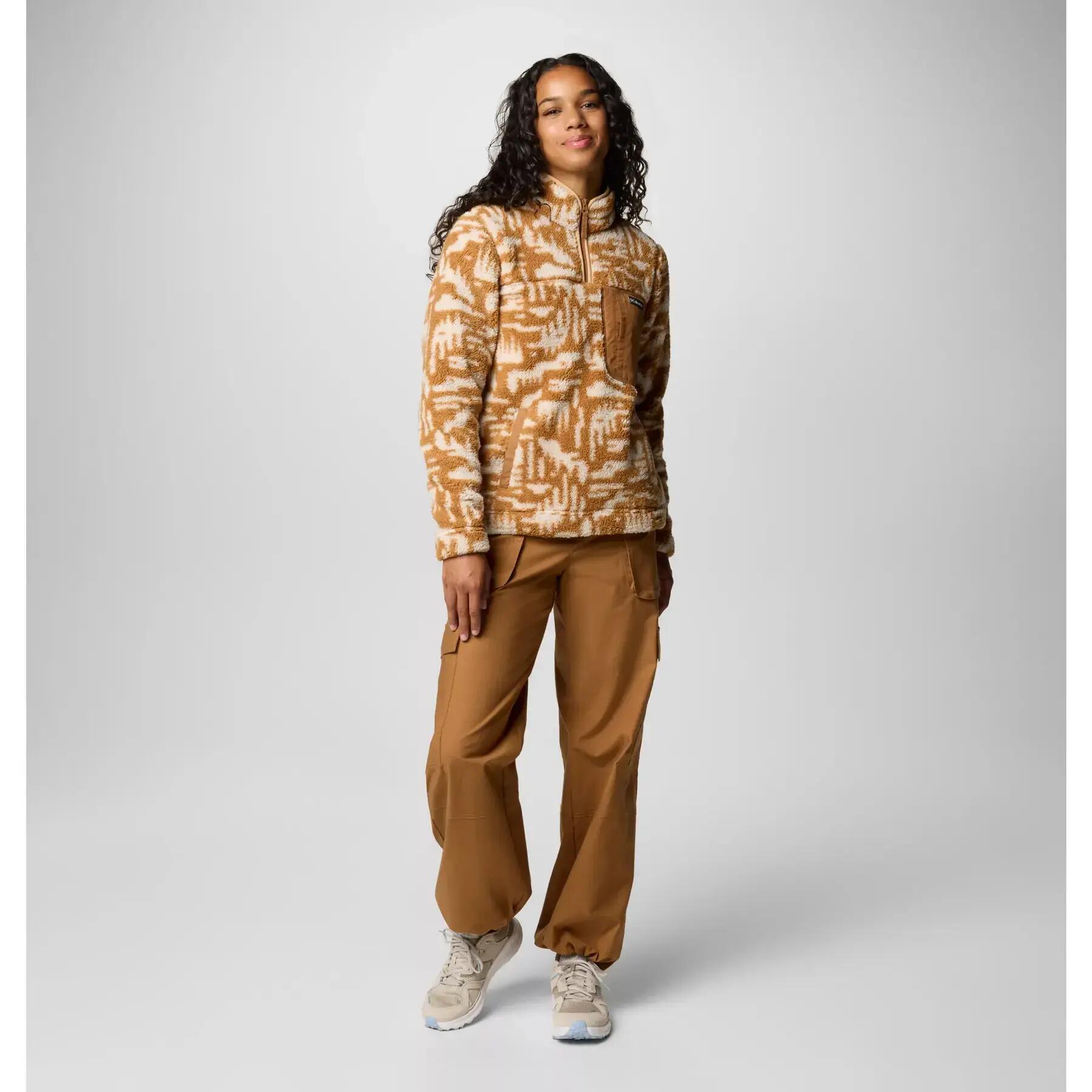 Fleece 1/4 Reißverschluss Damen Columbia West Bend II 2/5
