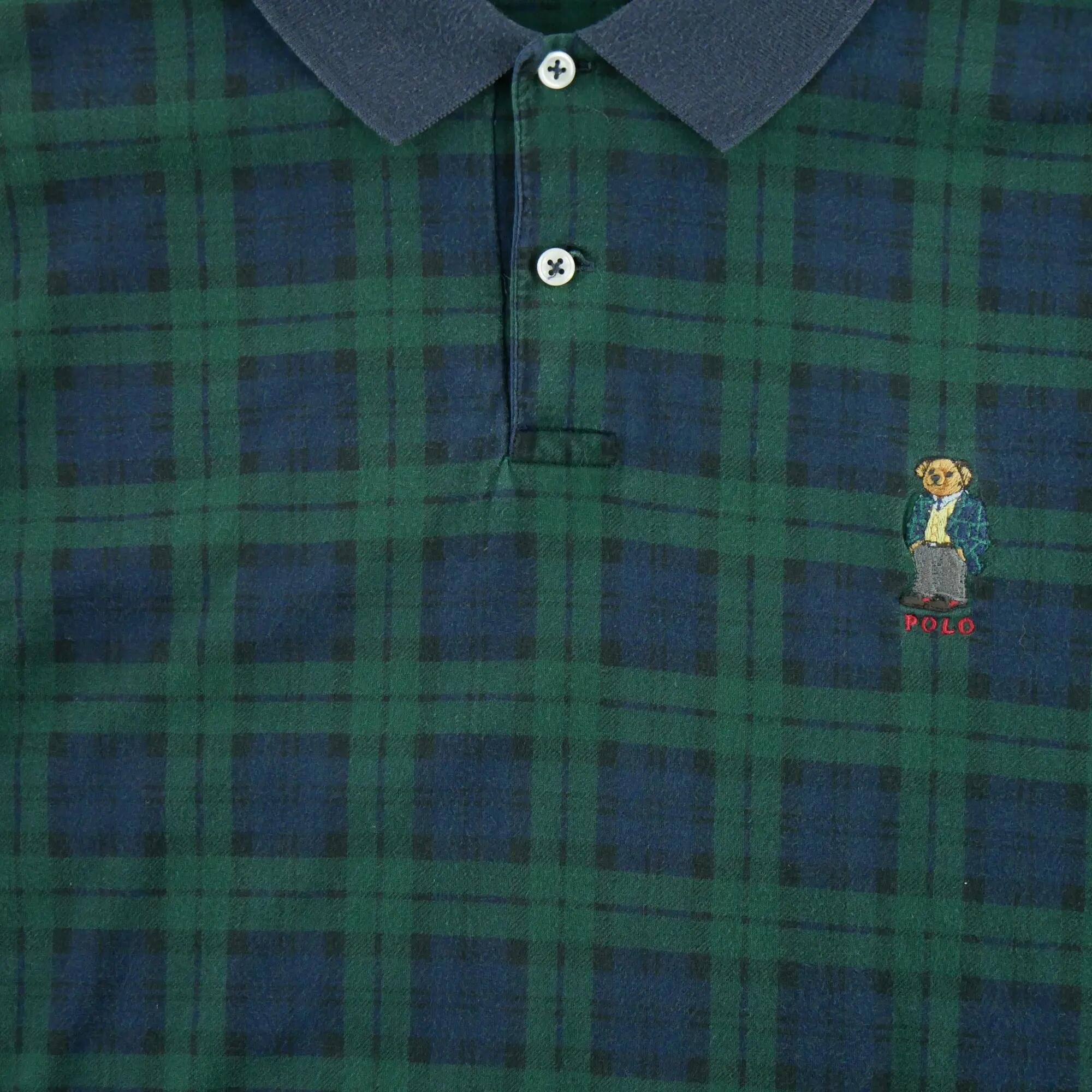 Polo manga longa homem Polo Ralph Lauren Bear 4/5