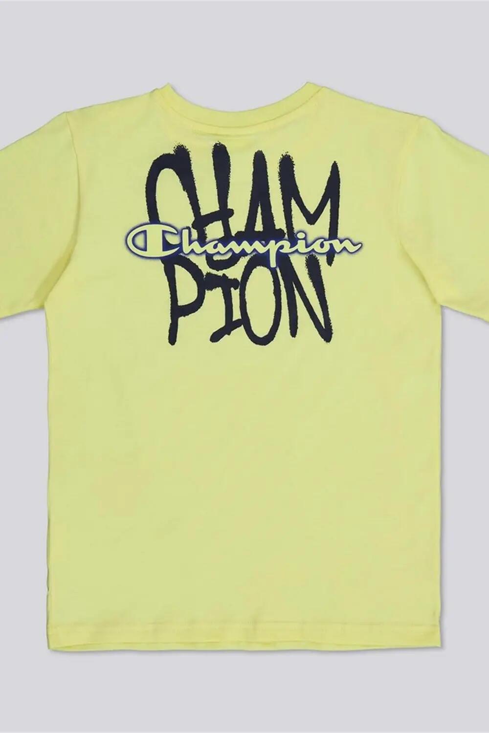 Camiseta básica de manga corta de cuello redondo multicolor Champion 4/4