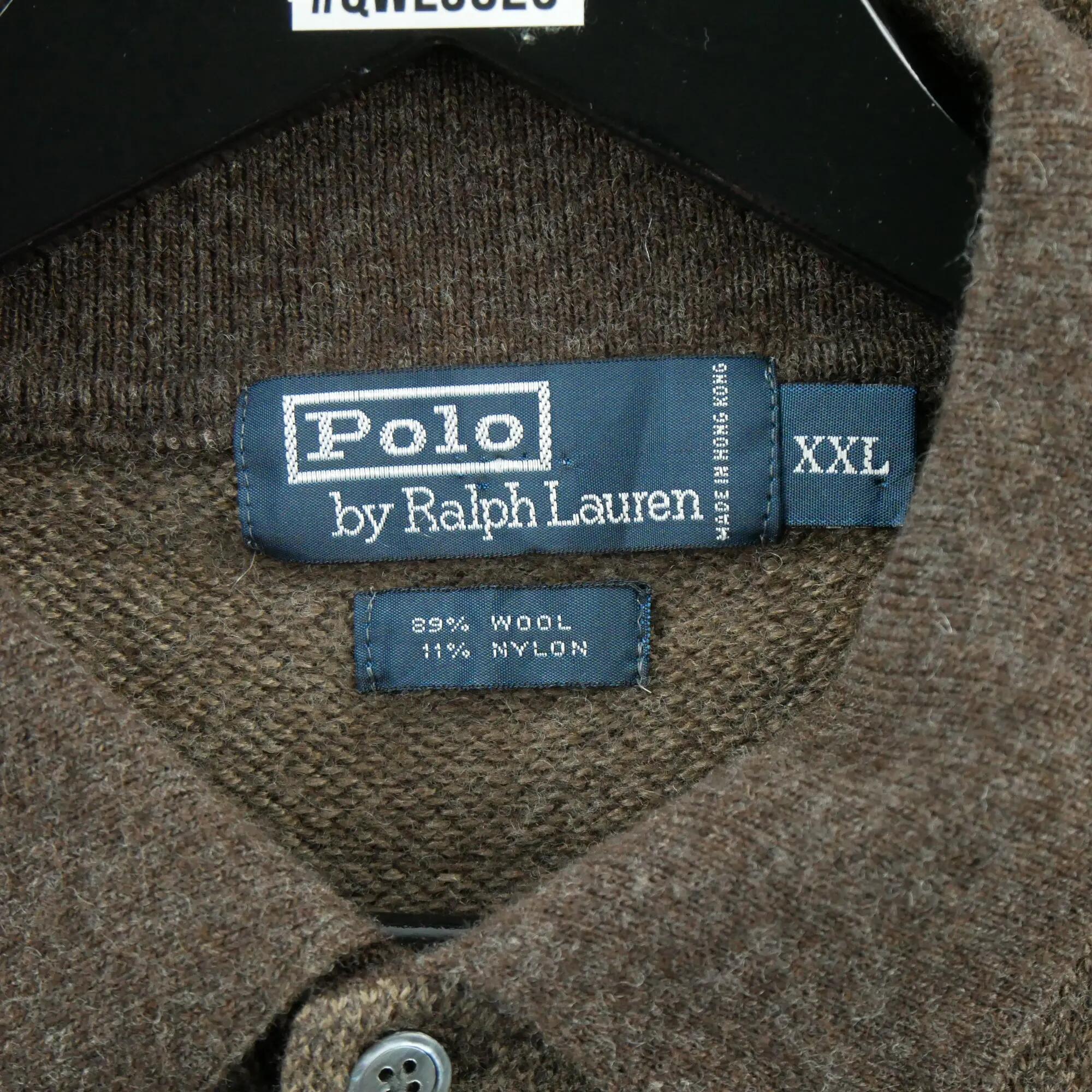 Segunda vida - Polo Ralph Lauren manga longa homem lã - Como novo 5/5