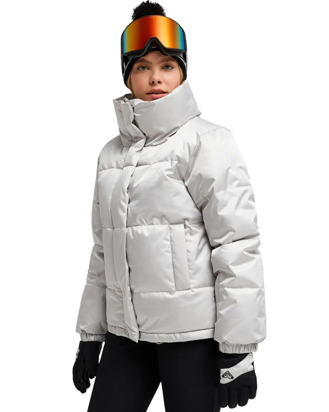 Funktionelle Snow-Jacke SNOW WINTER REBEL Grau Dames 3/4