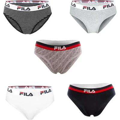 Set di 5 slip da donna – 95% cotone ed elastan