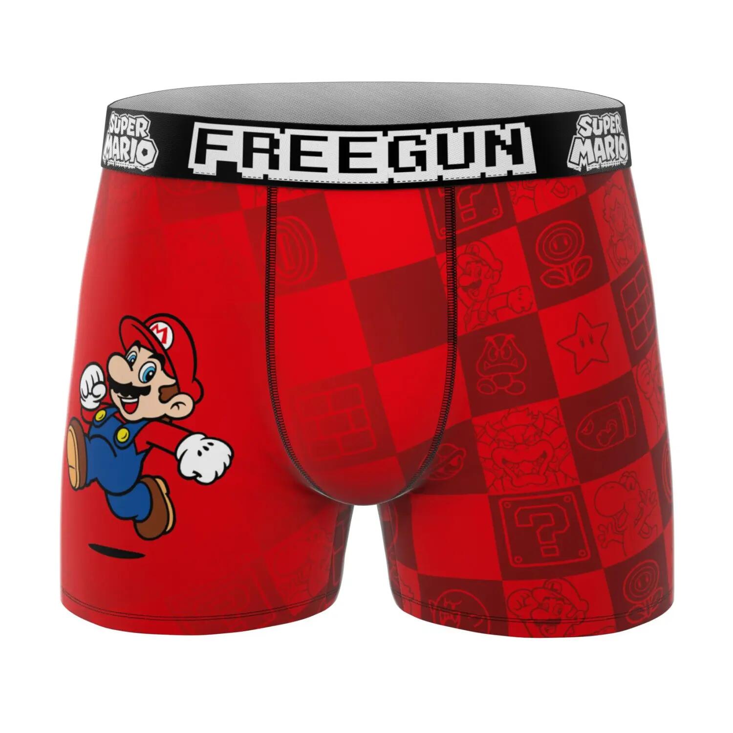 Lot de 3 boxers homme Super Mario Bros 4/5