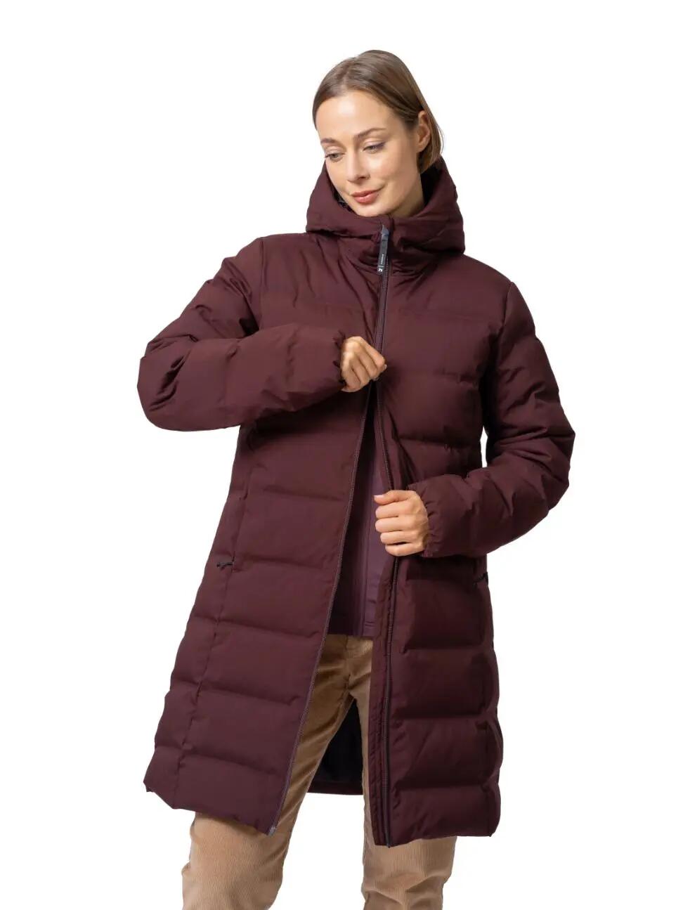 Hannah: winterjas voor dames met donsvulling 7/7