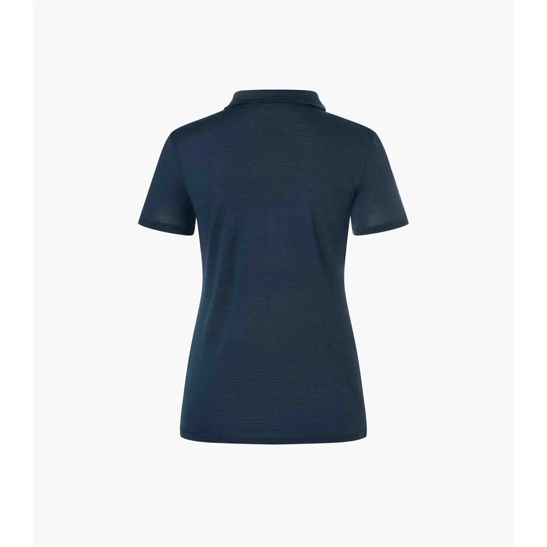 Polo zippé femme super.natural 3/4