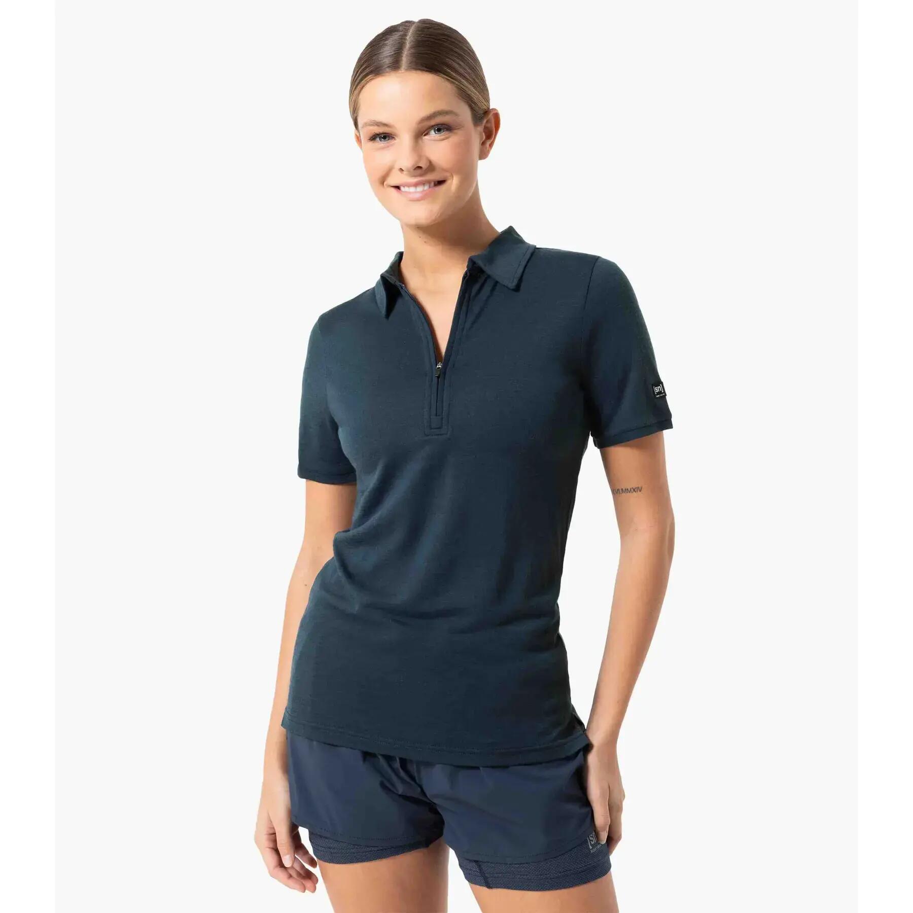 Polo zippé femme super.natural 2/4