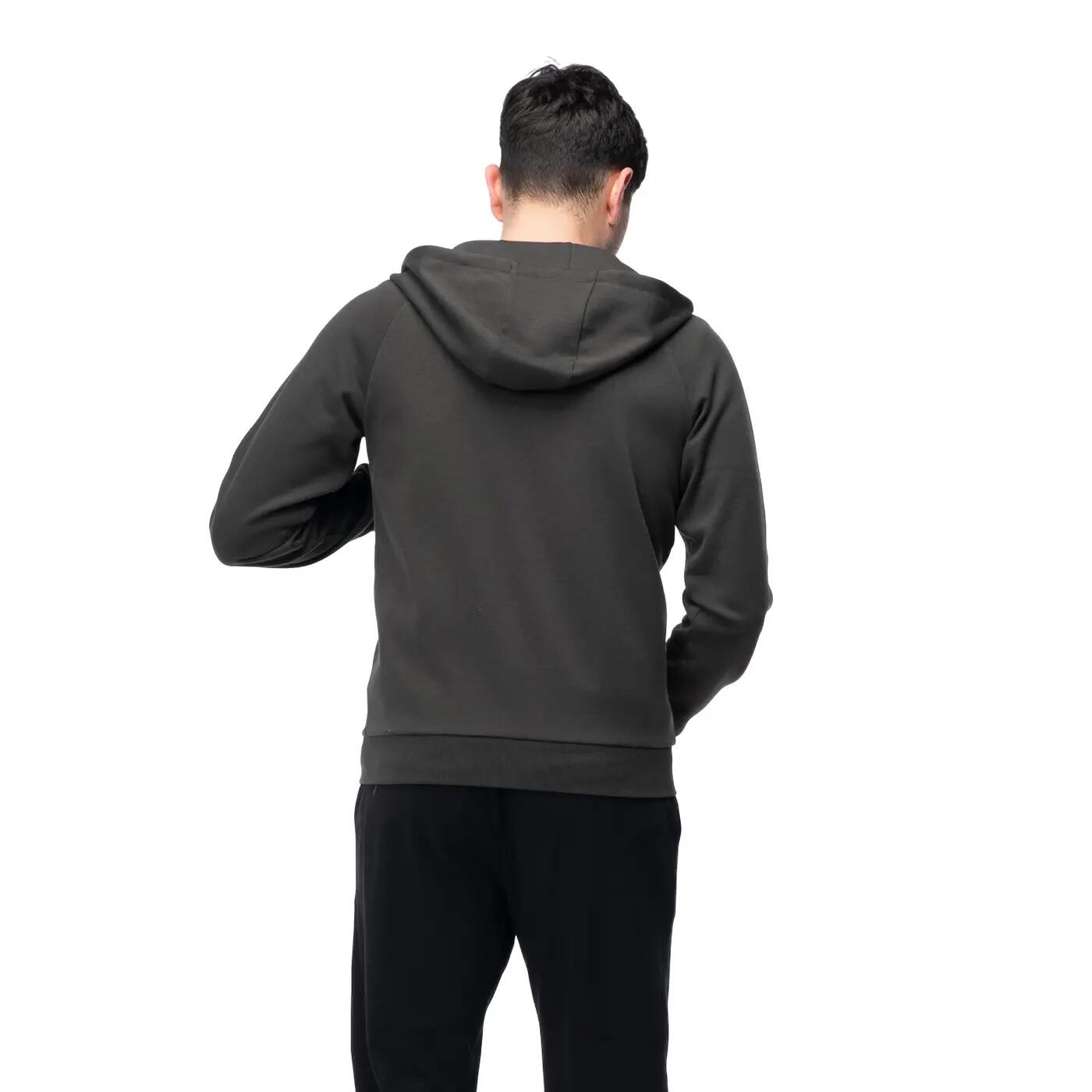 Heren Misini Full Zip Hoodie (Piraat Zwart) 6/6