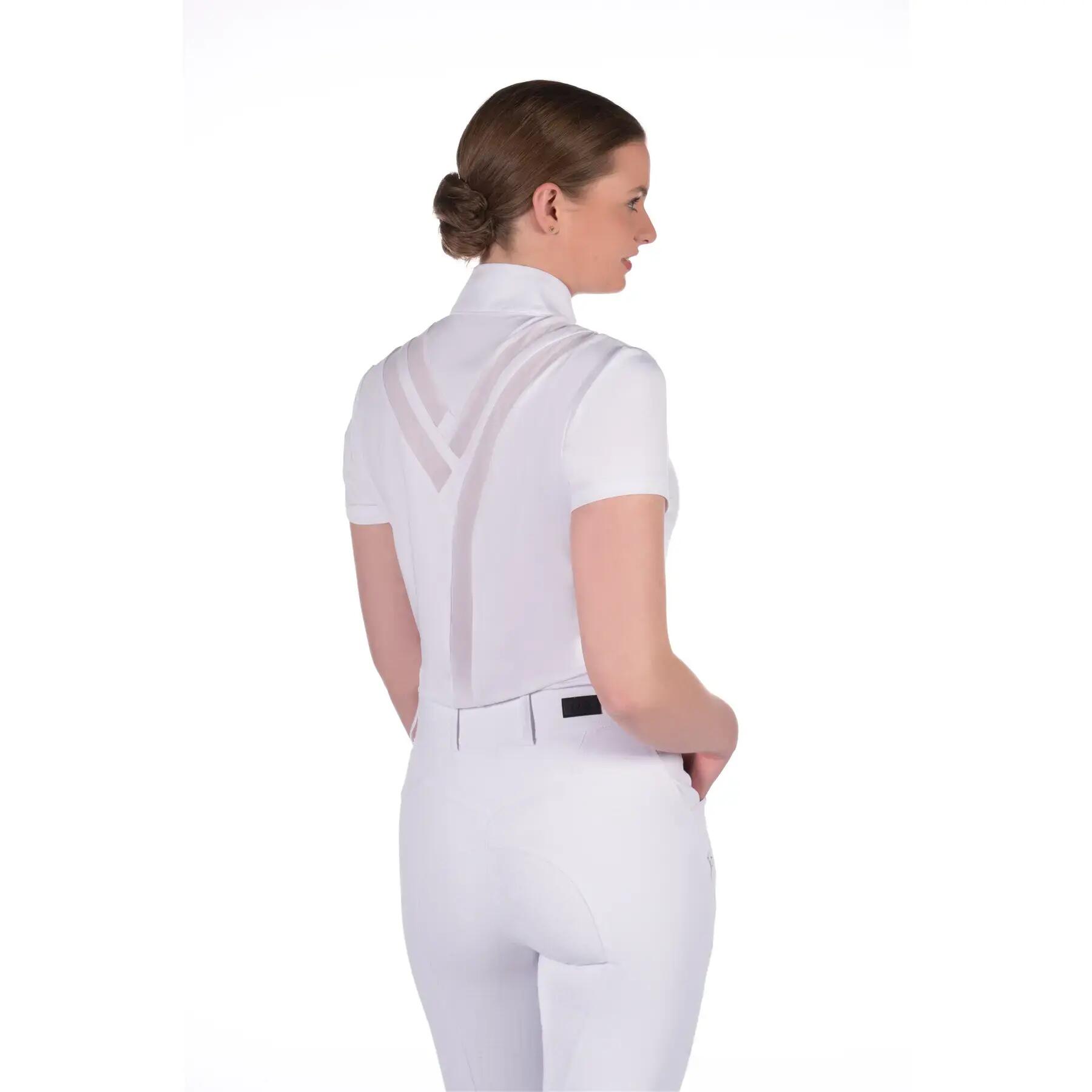 Polo de competición para mujer HKM Hunter Kurzarm 5/5