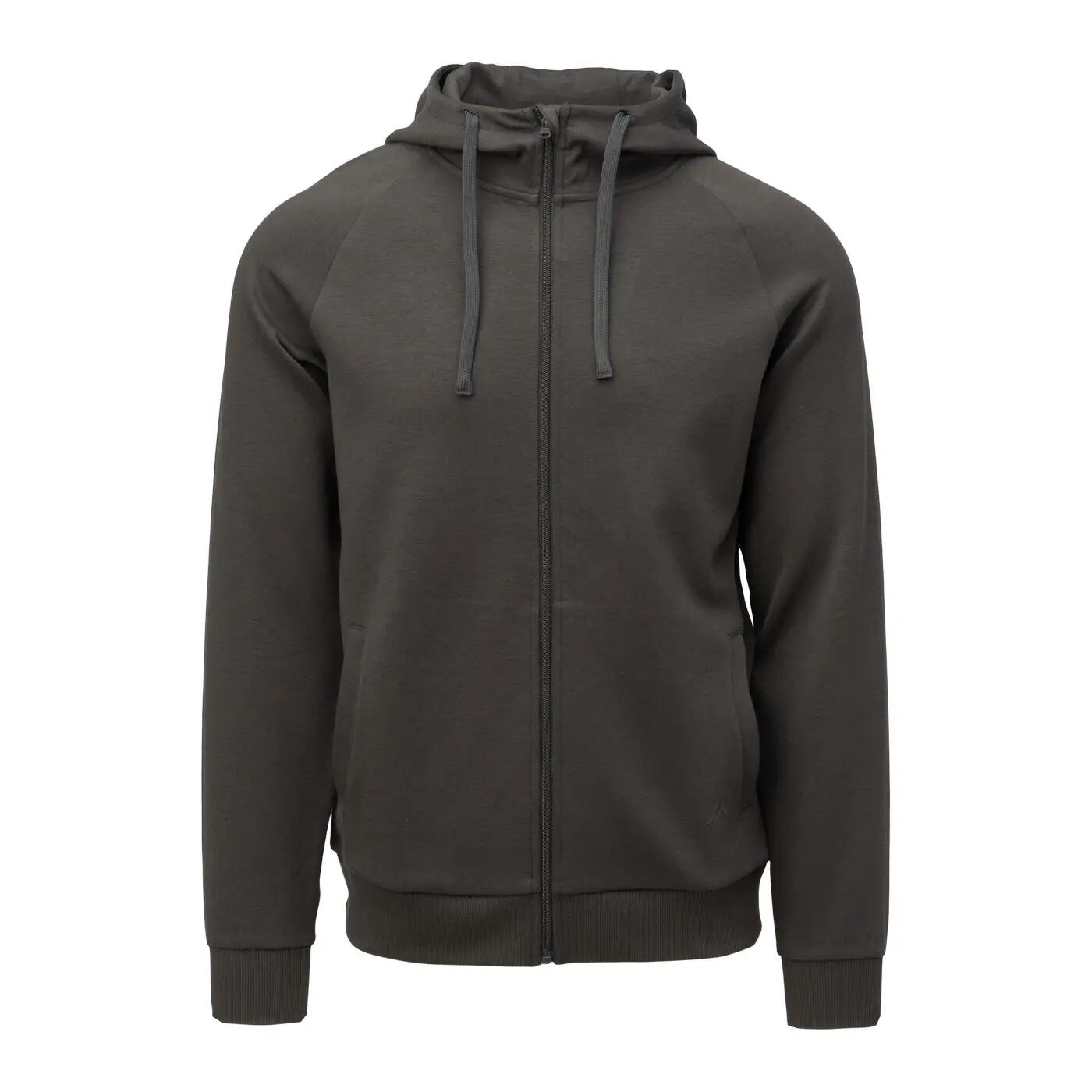 Heren Misini Full Zip Hoodie (Piraat Zwart) 2/6