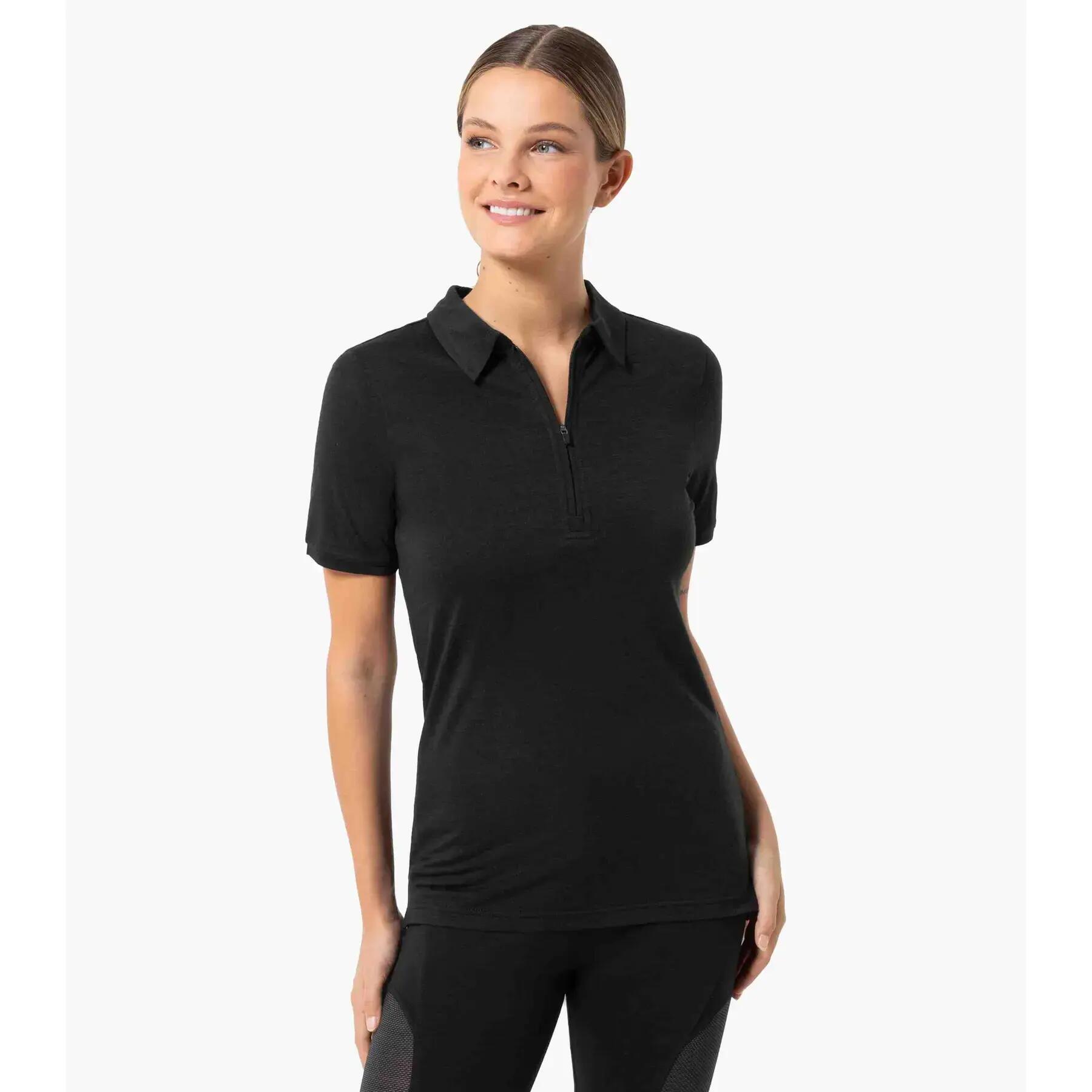 Polo zippé femme super.natural 2/5